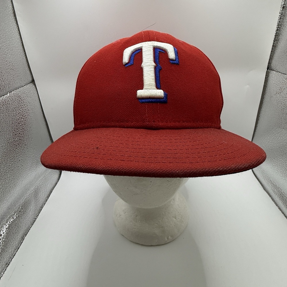 New Era Texas Rangers‎ 59Fifty Authentic Cap Red Size 7 3/8